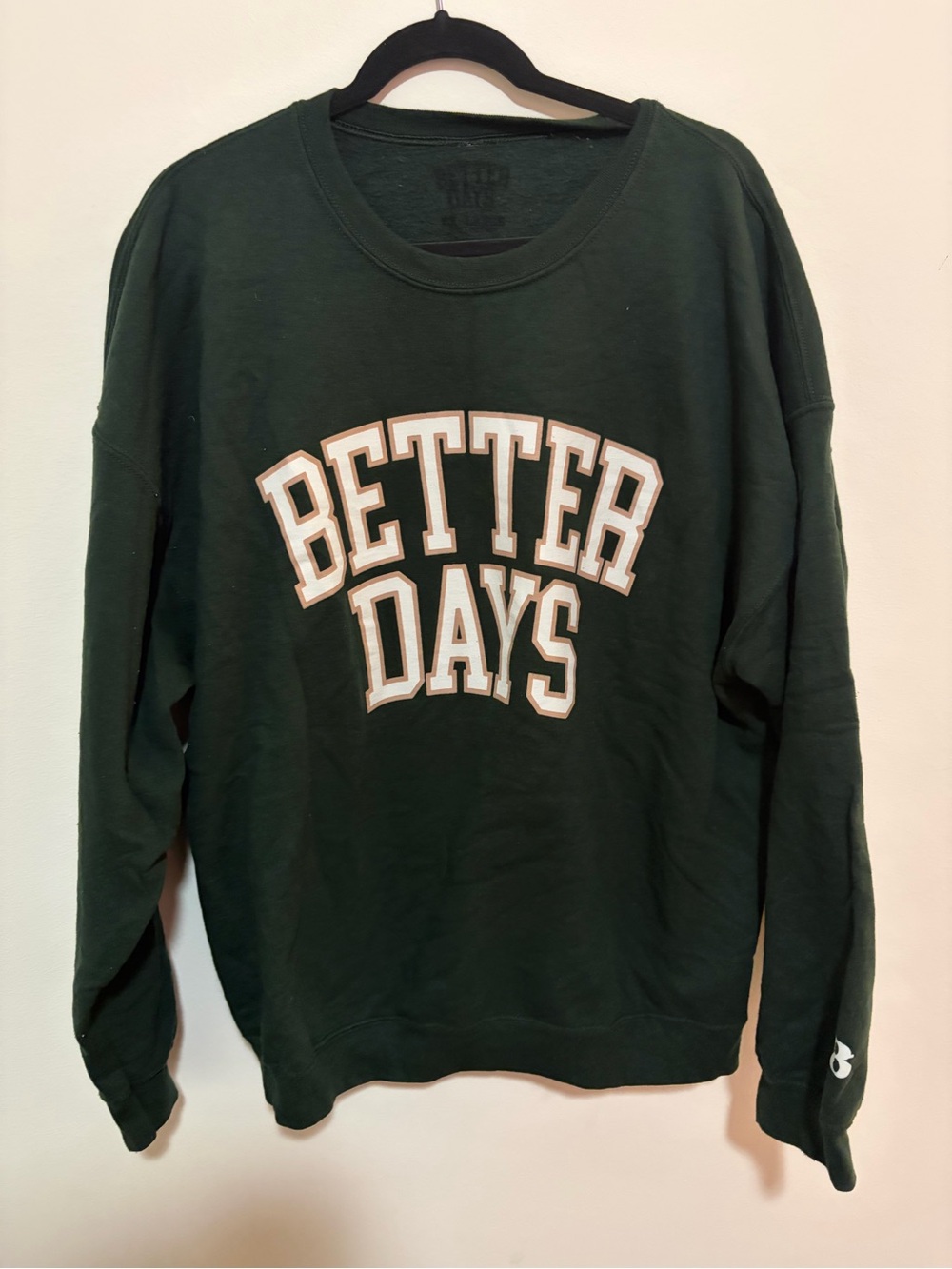 Men's Forest Green Crewneck Sweatshirt